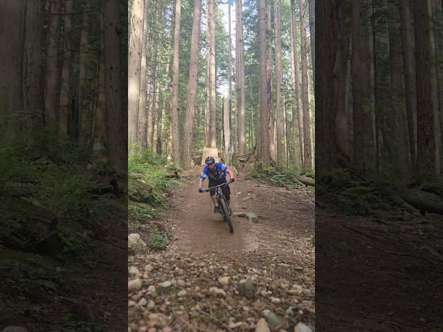 Lower Digger drop. #mtfromme #drop #mtb #deep #sendit #whistler #irishmtb #whistlerbikepark