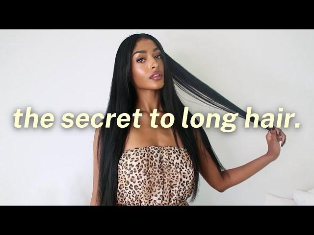 INDIAN HAIR GROWTH SECRETS / weekly natural, plant based routine for longer, shinier hair 🪴 