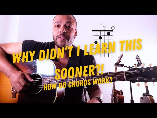 WHY DIDN'T I LEARN THIS IN MY FIRST LESSON? - What Are Chords?