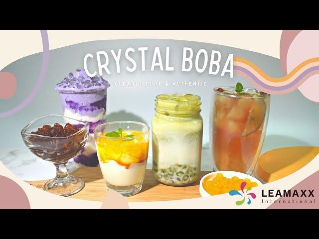 Crystal Boba, Agar Jelly | Lovely & Healthy Topping Choice for Bubble Tea