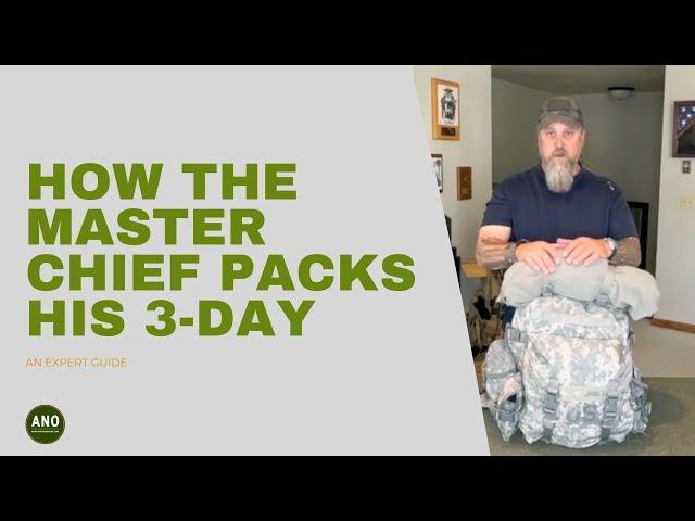 How to Pack the 3-Day Rucksack | Bring The Right Gear For Any Outdoor Activity | ANO