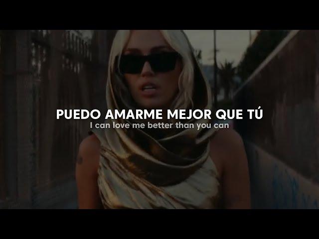 Miley Cyrus - Flowers (Traducida al Español + Lyrics)