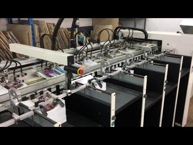 Installed Setmaster Collator for Perfect Binding collating signatures