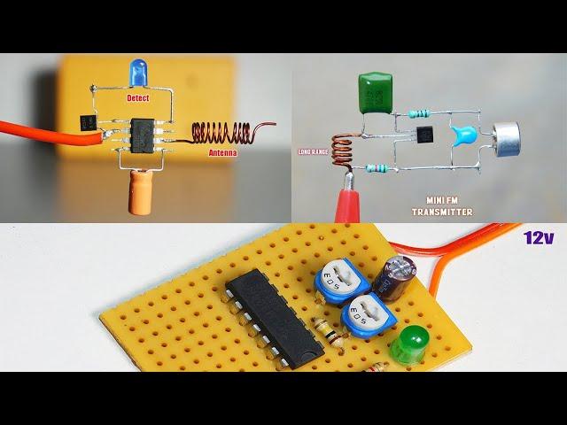 Top 3 Amazing Electronics Projects with transistors