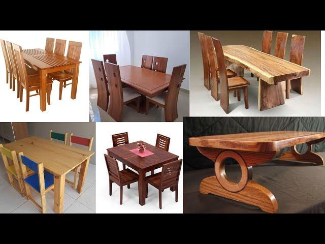 Creative Wooden Dining Table Design Ideas/Modern Wooden Dining Table Designs Ideas/ DIY Wood chair