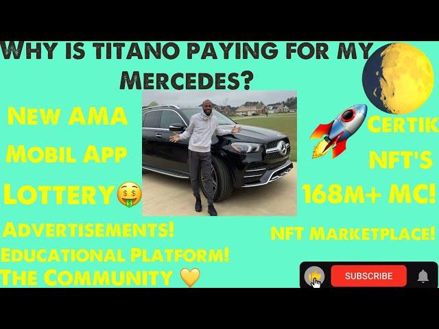 New Titano #AMA #Titano ama #titano #staking #passive income