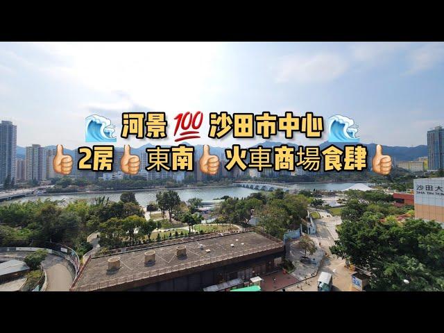 沙田  城門河景 2房 東南