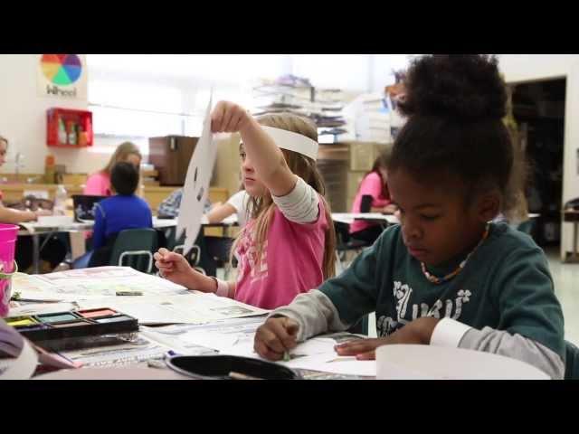 Art Education Students Create Projects for Elementary School