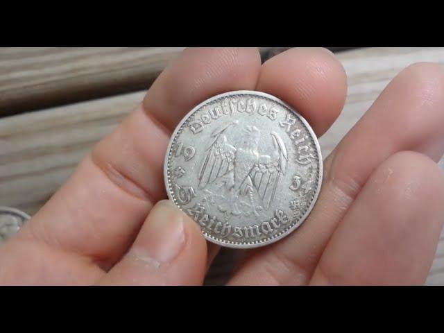 Eerie Nazi Silver Coins Found at Garage Sale