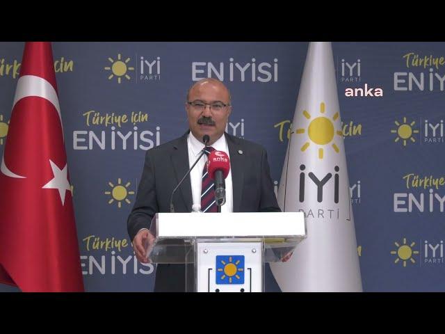 İYİ Parti Tarım Politikaları Başkanı Kadir Ulusoy, Açıklama Yapıyor | 07.06.2024