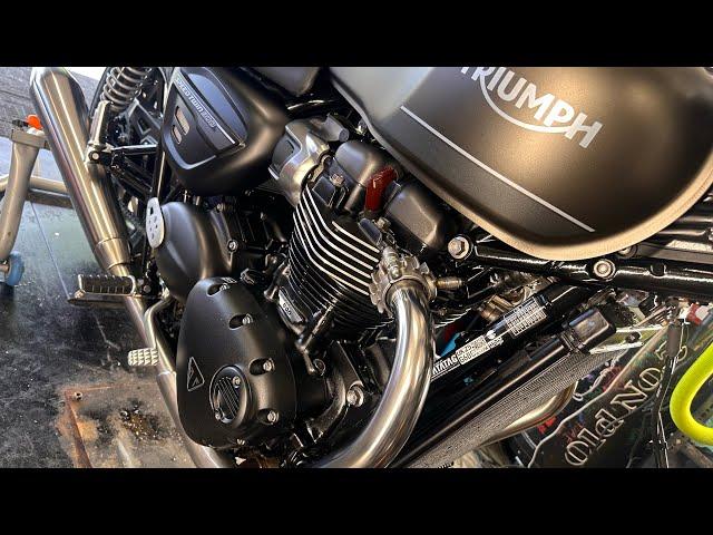 Triumph Speed Twin full detail