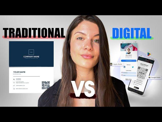 Traditional vs Digital Business Cards - THE TRUTH!