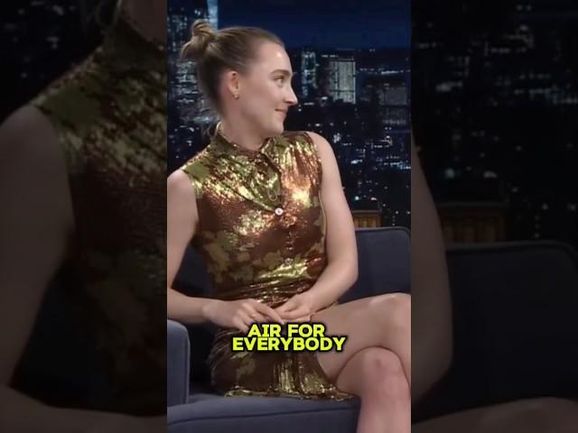 Saoirse Ronan's  Cheekiest Moment Yet on Jimmy Fallon!  | Late Night Surprises! "