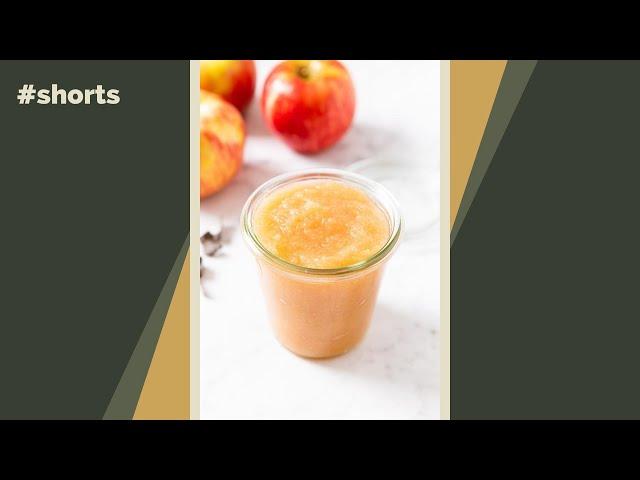 Want to make homemade applesauce? It just needs one ingredient! #shorts