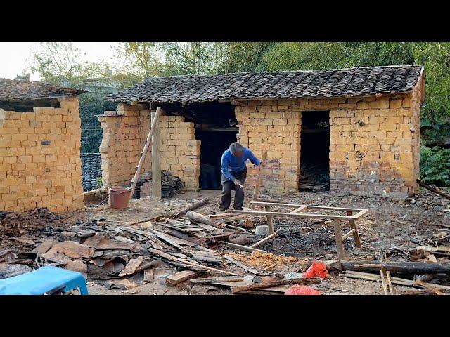 Being Fired ~ Guy Leaving City Clear Weeds and Renovate His Grandpa Dilapidated House to Live in