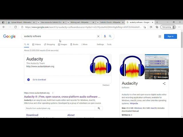 Wikipedia Tutorial Part 9 Adding Audio to an Article