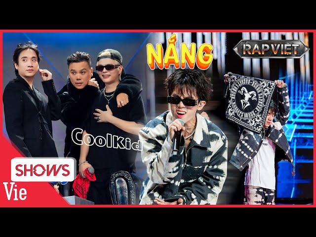 Lại là DG House...CoolKid khiến các HLV rần rần khi remake hit Vệt Nắng Cuối Trời | RAP VIỆT 2024