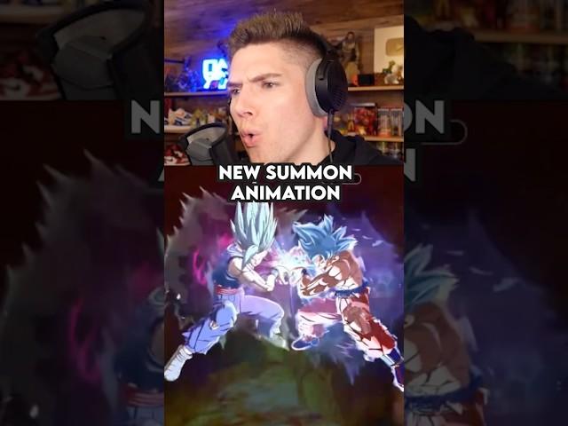 New UI Goku & Beast Gohan Summon Animation on Dragon Ball Legends