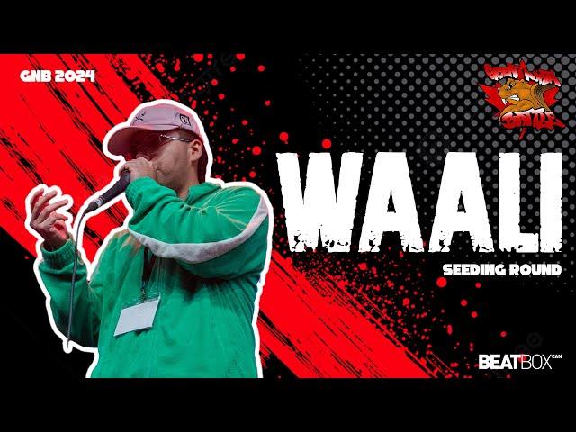 Waali  | Solo Beatbox Seeding Round | GNB 2024