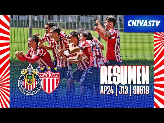 RESUMEN: Chivas Sub 19 vs Necaxa | Jornada 13 Apertura 2024