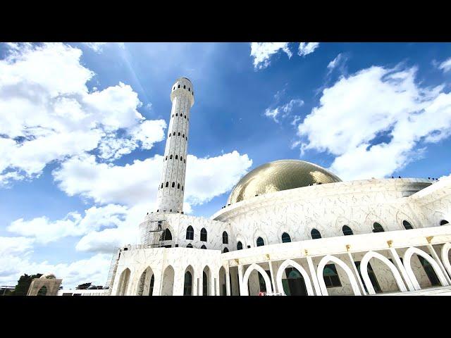 (Vidéo 4K)Visite guidée mosquée de Tivaouane: Intérieur, Déco, Toilette Souterraine, Impressionnant