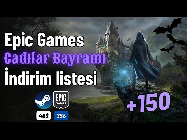 Epic Games Cadılar Bayramı İndirimleri 2024! En İyi 150+ Oyun Fırsatı, Kaçmaz!