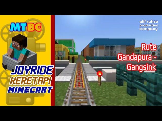 Joyride Kereta Api Minecart EPS 26 | Rute Cabang Gandapura - Ganksink