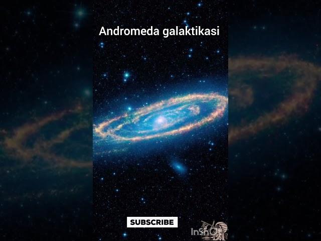 Andromeda galaktikasi #buqiziq #koinot #astronomiya #faktlar #uzbektilida