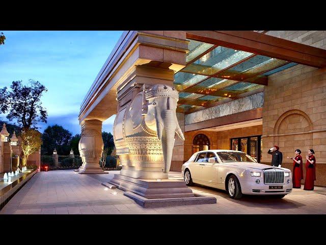 The Leela Palace New Delhi: 5-star luxury hotel in India's capital (full tour)