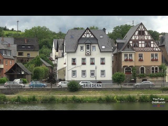 Briedern an der Mosel Landkreis Cochem-Zell Rheinland-Pfalz Fremdenverkehrsort Moselpromenade