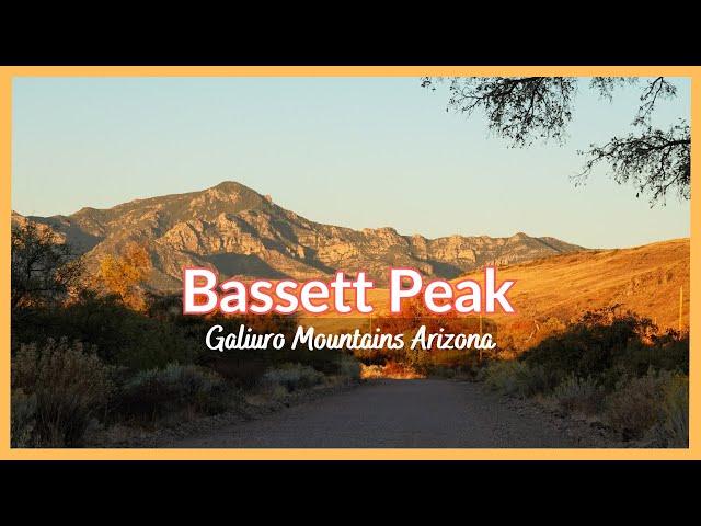 Bassett Peak 7,663’ | Highest Peak Galiuro Mountains Ariz | WWII B-24 Liberator Crash Site