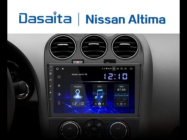 Apple Carplay Android Auto Nissan Altima 2007 2013  Manual Climate Controls Radio GPS