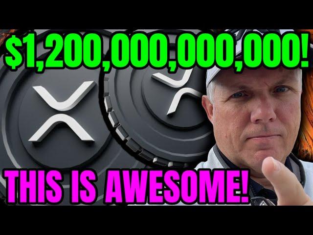 XRP HOLDERS ! XRP TO $1,200,000,000,000! WE ARE ALL RICH XRP HOLDERS WHEN THIS HAPPENS!