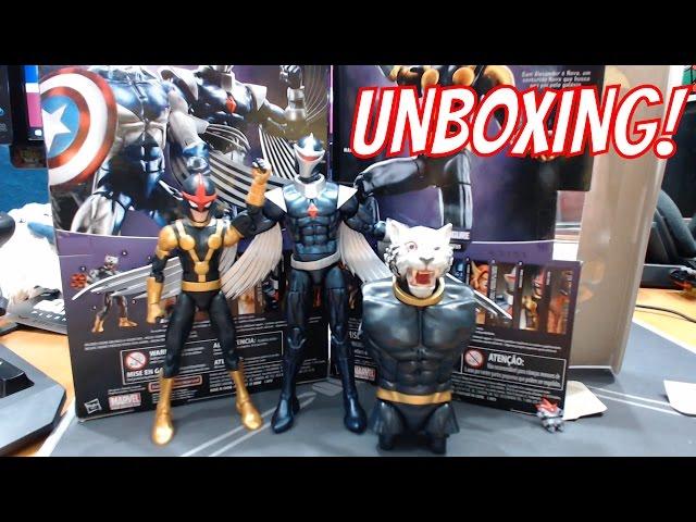 Marvel Legends Darkhawk and Nova (Sam Alexander) Figure Unboxing