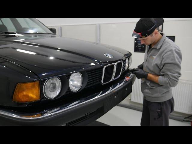 Bringing back to life to a BMW E32 730i Full detailing