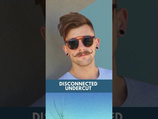 Best Undercut Haircuts for Men 2024: Disconnected Undercut  #haircut #menstyle #barber