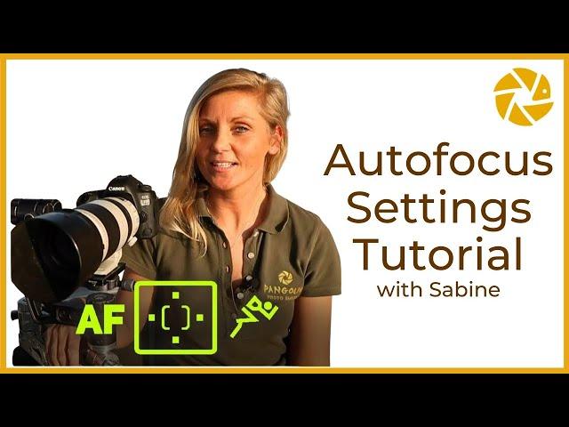 Autofocus Settings Tutorial.