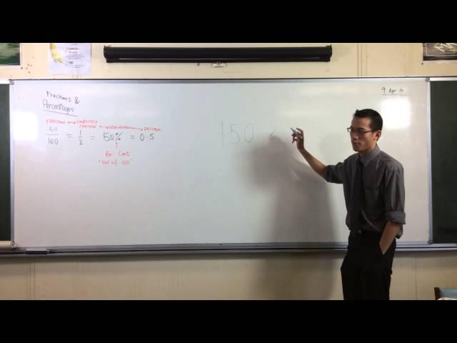 Percentages, Fractions & Decimals