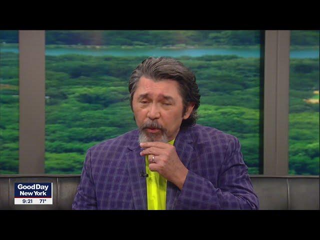 Lou Diamond Phillips explains why he is sporting a goatee