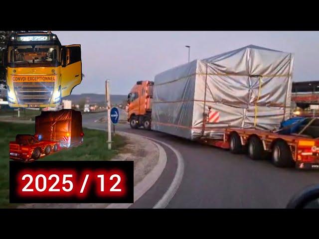 Geniş ve Yüksek Tır Yolculuğu (Almanya Fransa)