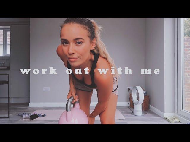 WORK OUT WITH ME + TALKING ABOUT MY WEIGHT LOSS | Hello October