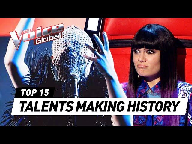 TALENTS MAKING HISTORY on The Voice with their incredible Blind Auditions