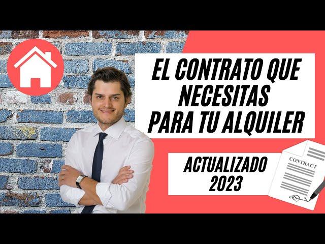 ¿Vas a alquilar tu vivienda? Aquí el MODELO DE CONTRATO explicado paso a paso