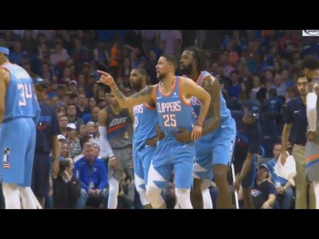 Austin Rivers Tries To Fight Ref After Getting Knocked Over By Russell Westbrook!