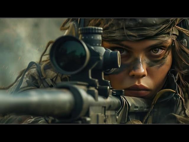 The female sniper hides in the forest, the special forces soldier pursues her alone to seek revenge