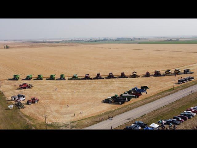 17 Combines - Canadian Foodgrains Bank Barley Harvest