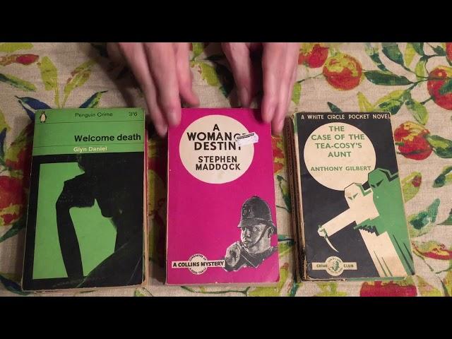 Book Haul, Classic British Mystery Vintage Paperbacks Episode #79