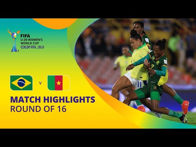 Brazil v Cameroon | FIFA U-20 Women's World Cup Colombia 2024 | Match Highlights