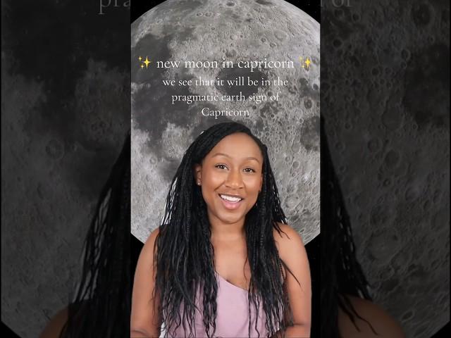  new moon in capricorn 
