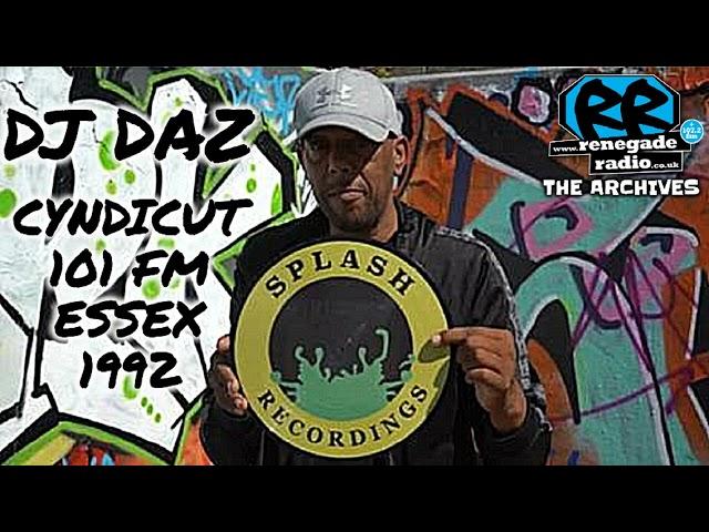 DJ Daz | Cyndicut FM, Essex | Breakfast Show, January 1992 | BREATBEAT HARDCORE RAVE